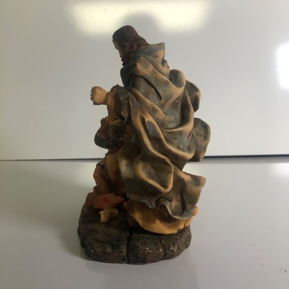 Holy Family Nativity Figurine Mary Joseph Child Jesus Christmas Catholic READ - Picture 6 of 7